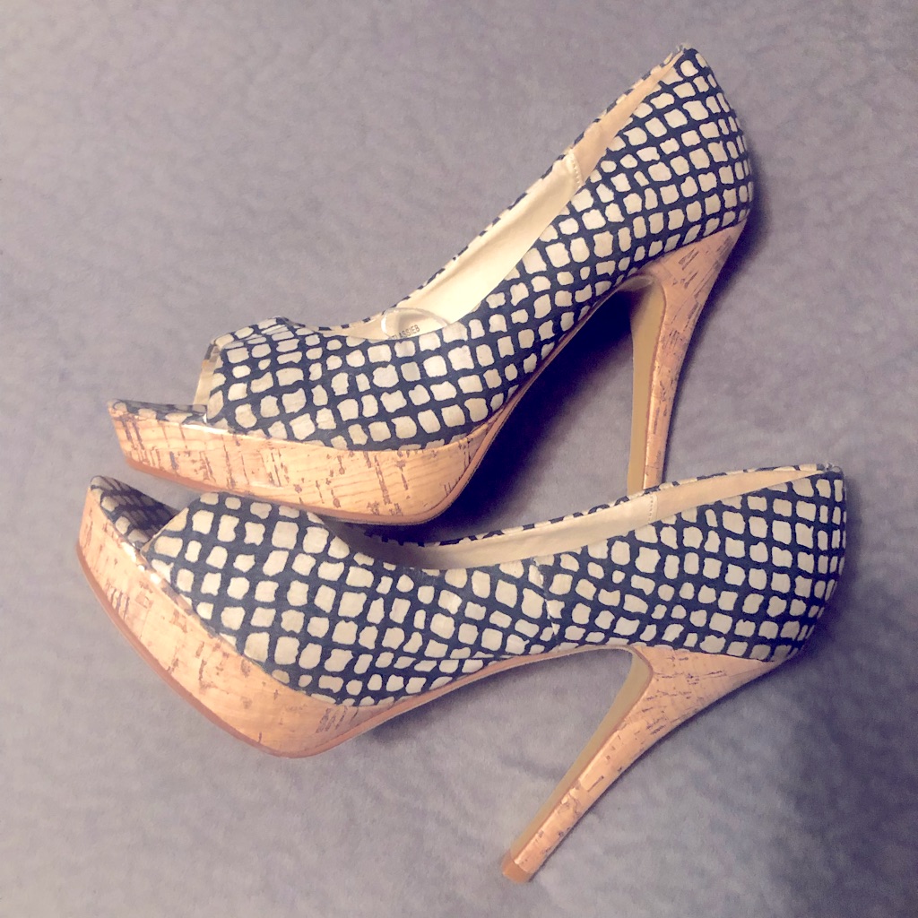 Cute Cork Heels Great For The Office Or Just A Night Out Cute Cork Heels Great For The Office Or Just A Night Out